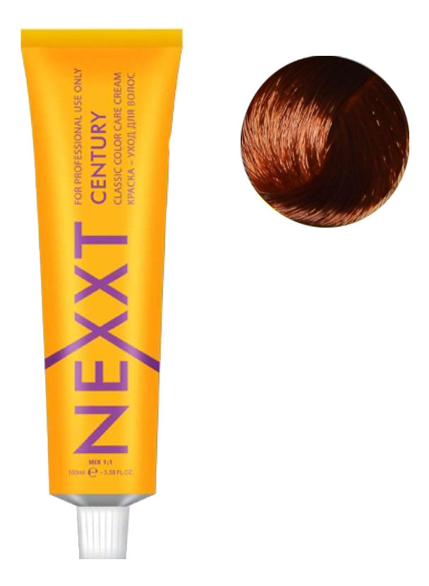 

Крем-краска для волос Classic Permanent Color Care Cream Century 100мл: 6.4 Dark Copper Blond, Крем-краска для волос Classic Permanent Color Care Cream Century 100мл