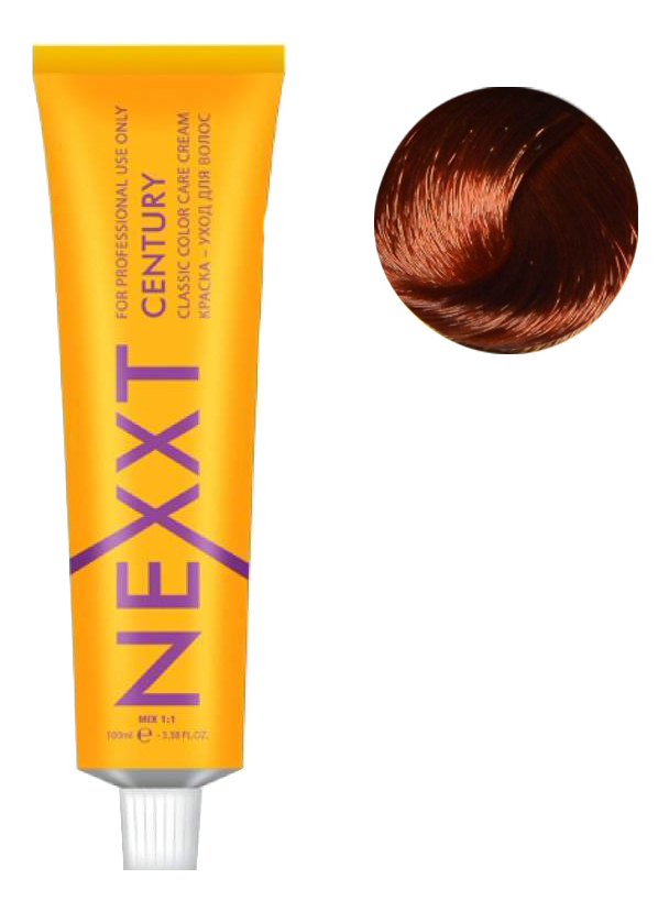 

Крем-краска для волос Classic Permanent Color Care Cream Century 100мл: 6.43 Dark Coppery-Golden Blond, Крем-краска для волос Classic Permanent Color Care Cream Century 100мл
