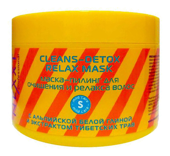 

Маска-пилинг для очищения и релакса волос Cleans-Detox Relax Mask: Маска 500мл, Маска-пилинг для очищения и релакса волос Cleans-Detox Relax Mask