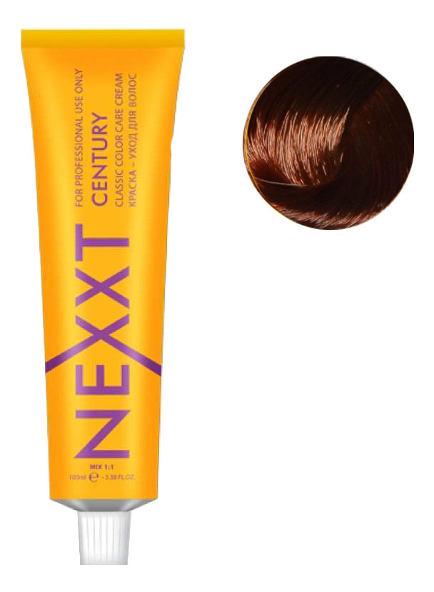 

Крем-краска для волос Classic Permanent Color Care Cream Century 100мл: 6.54 Dark Blond Red-Violet, Крем-краска для волос Classic Permanent Color Care Cream Century 100мл