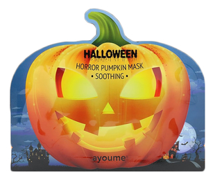 Тканевая маска для лица Halloween Horror Pumpkin Mask Soothing 20г
