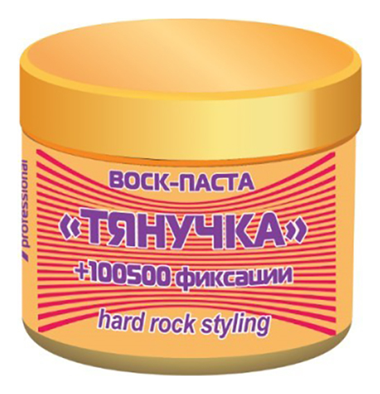 Воск-паста Тянучка +100500 фиксации Hard Rock Styling 110мл