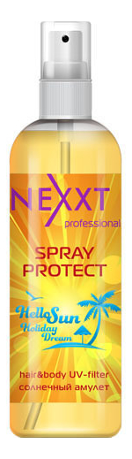 

Спрей для волос Солнечный амулет Hello Sun Spray Protect 250мл