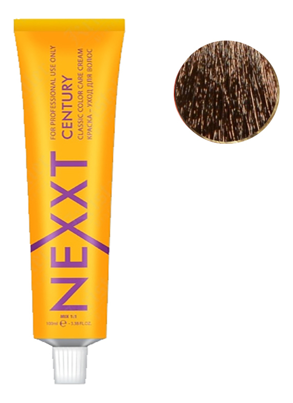 

Крем-краска для волос Classic Permanent Color Care Cream Century 100мл: 7.77 Blond Brown Intensive, Крем-краска для волос Classic Permanent Color Care Cream Century 100мл