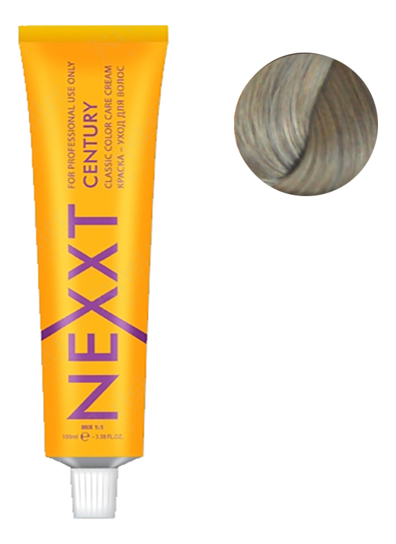 

Крем-краска для волос Classic Permanent Color Care Cream Century 100мл: 8.12 Light Ash-Pearl, Крем-краска для волос Classic Permanent Color Care Cream Century 100мл