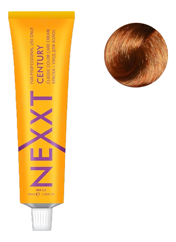 

Крем-краска для волос Classic Permanent Color Care Cream Century 100мл: 8.48 Light Coppery-Mahogany, Крем-краска для волос Classic Permanent Color Care Cream Century 100мл