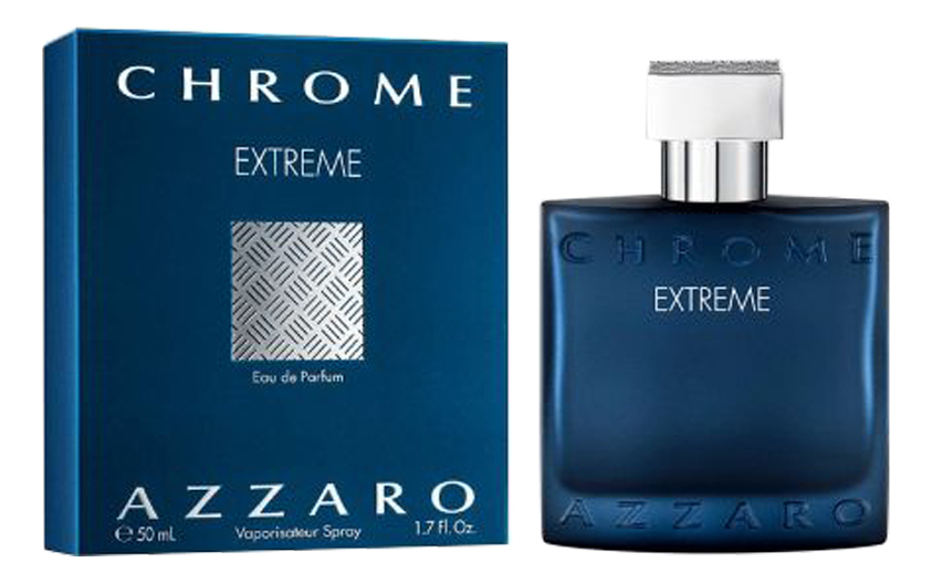 Chrome Extreme: парфюмерная вода 50мл azzaro chrome aqua 100