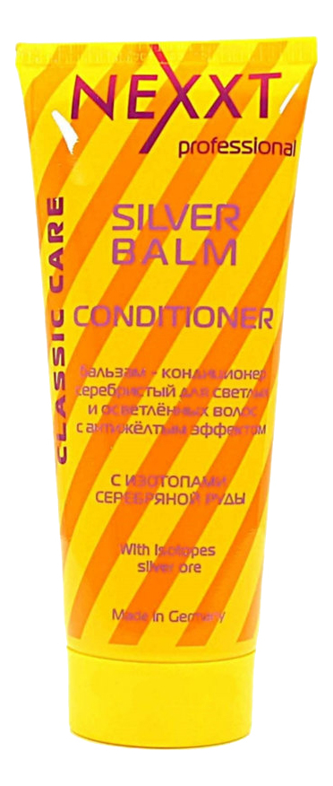 

Бальзам-кондиционер серебристый для светлых и осветленных волос Silver Balm Conditioner: Бальзам-кондиционер 200мл, Бальзам-кондиционер серебристый для светлых и осветленных волос Silver Balm Conditioner