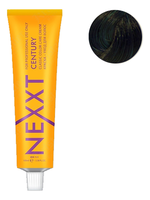 

Крем-краска для волос Classic Permanent Color Care Cream Century 100мл: 0.2 Green, Крем-краска для волос Classic Permanent Color Care Cream Century 100мл