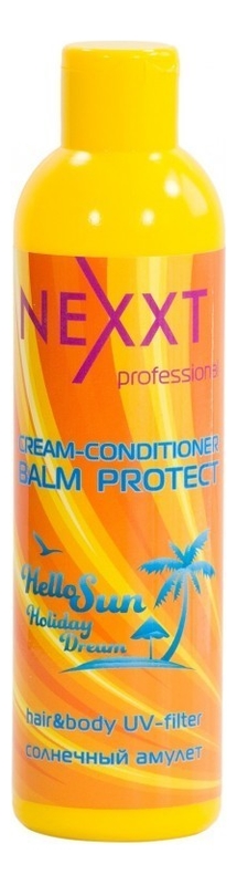 

Крем-кондиционер для волос Солнечный амулет Hello Sun Cream-conditioner Balm Protect 250мл