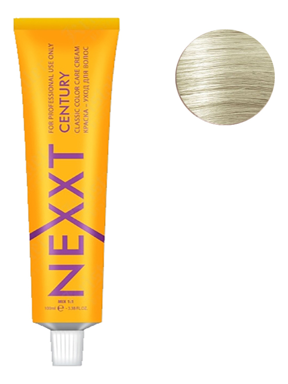 

Крем-краска для волос Classic Permanent Color Care Cream Century 100мл: 10.82 Ultra Light Mahogany-Pearly Blond, Крем-краска для волос Classic Permanent Color Care Cream Century 100мл