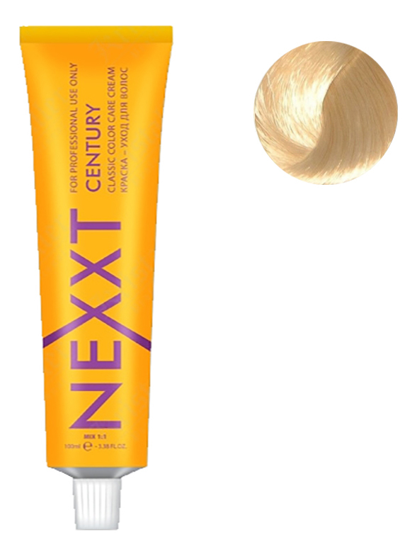 

Крем-краска для волос Classic Permanent Color Care Cream Century 100мл: 12.00 Blond Natural, Крем-краска для волос Classic Permanent Color Care Cream Century 100мл