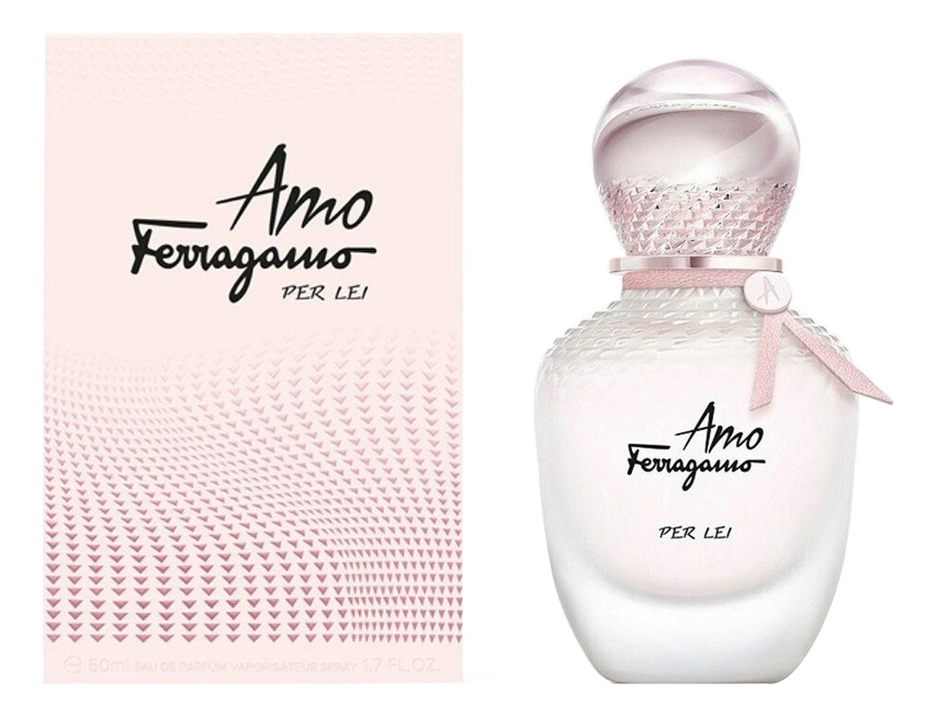 Amo Ferragamo Per Lei: парфюмерная вода 50мл сувенир полистоун гусь на роликах с букетом 9 5х6 5х18 5 см