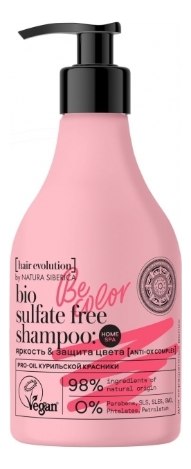 

Шампунь для волос Яркость & Защита цвета Hair Evolution Be Color 250мл