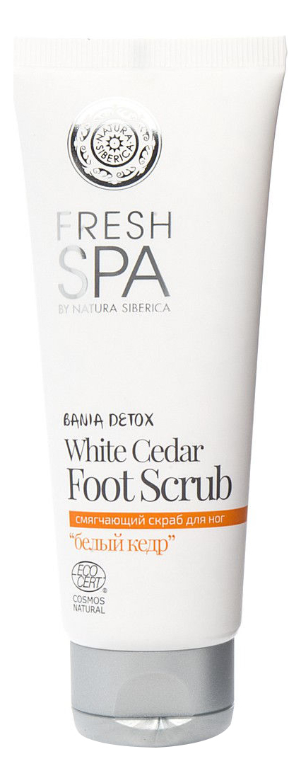 Смягчающий скраб для ног Белый кедр Fresh Spa Bania Detox Foot Scrub 75мл