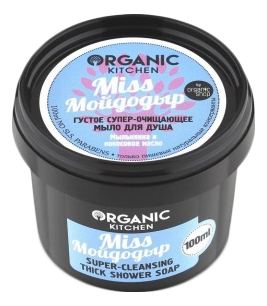 

Густое супер-очищающее мыло для душа Miss Мойдодыр Organic Kitchen 100мл