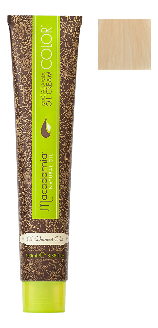 Краска для волос Oil Cream Color 100мл: 10.03 Платиновый теплый блондин