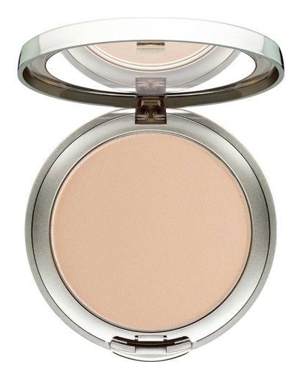 Компактная пудра-основа для лица Hydra Mineral Compact Foundation 10г: 60 Light Beige artdeco пудра компактная hydra mineral compact foundation 1 шт 55 ivory beige 10 г