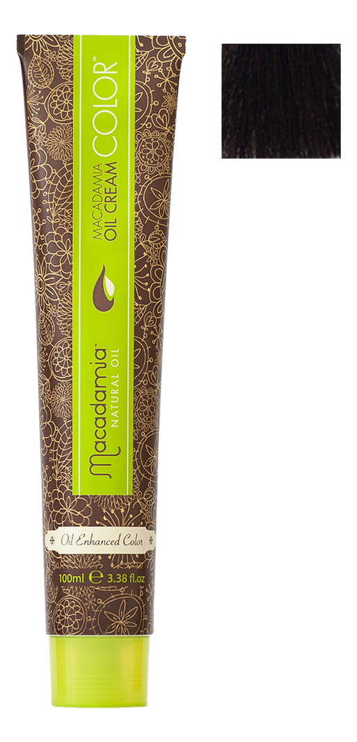 

Краска для волос Oil Cream Color 100мл: 4.73 Средний шоколадный каштановый, Краска для волос Oil Cream Color 100мл