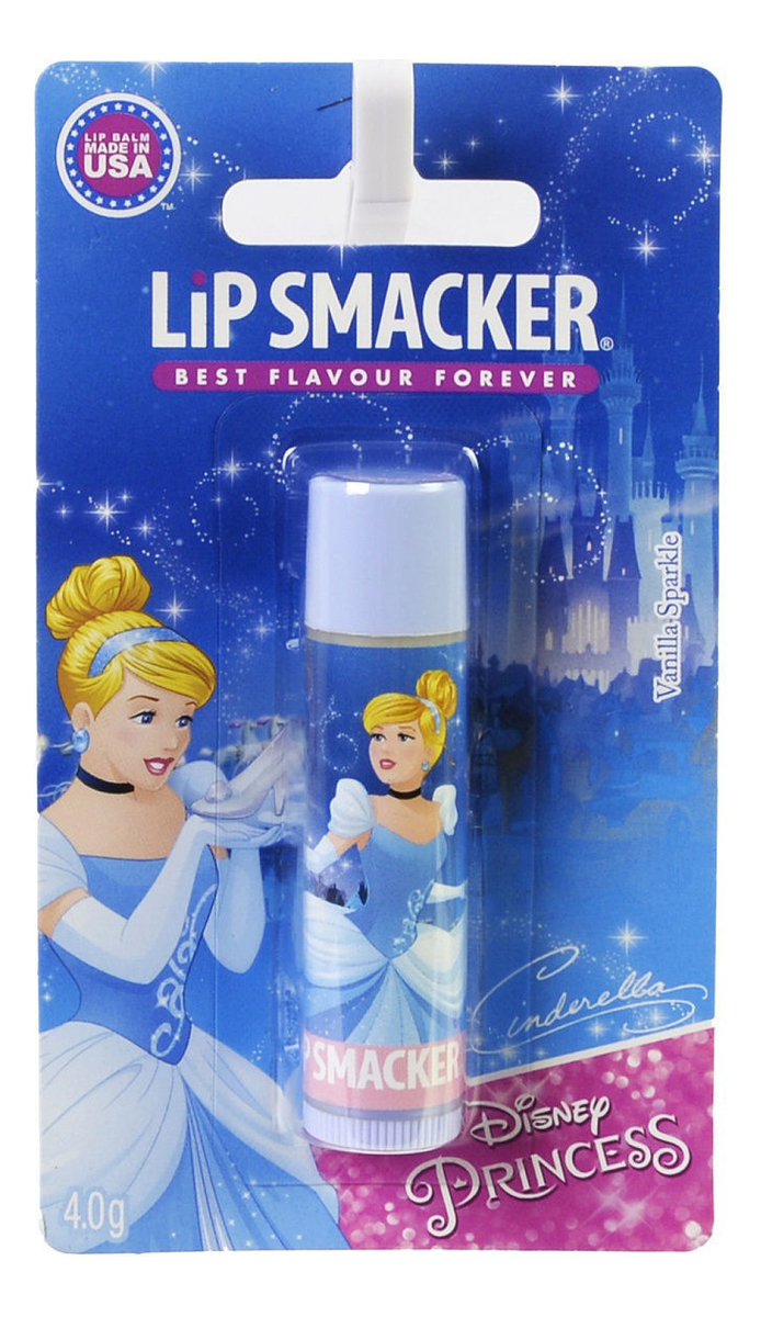 

Бальзам для губ Disney Cinderella Vanilla Sparkle 4г (аромат ваниль)