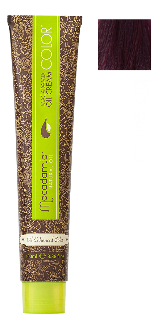 

Краска для волос Oil Cream Color 100мл: 5.2 Светлый радужный каштановый, Краска для волос Oil Cream Color 100мл