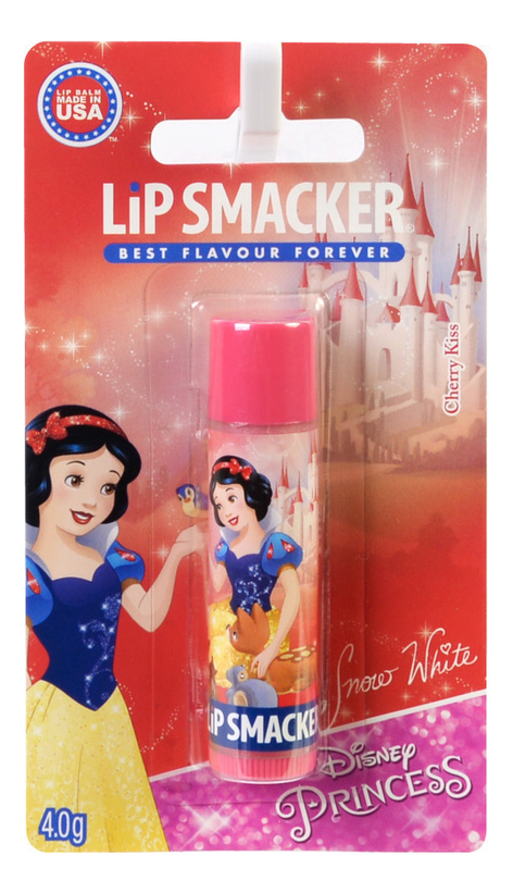 

Бальзам для губ Disney Snow White Cherry Kiss 4г (аромат вишневый поцелуй)