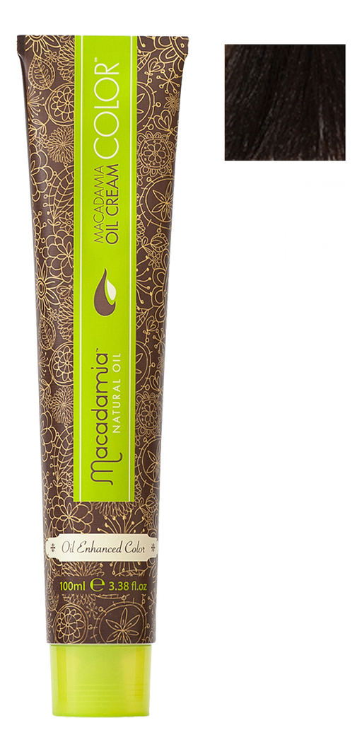 

Краска для волос Oil Cream Color 100мл: 5.35 Светлый золотистый шоколадный, Краска для волос Oil Cream Color 100мл