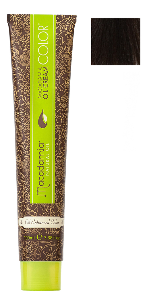 

Краска для волос Oil Cream Color 100мл: 5.73 Светлый шоколадный каштановый, Краска для волос Oil Cream Color 100мл