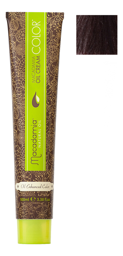 

Краска для волос Oil Cream Color 100мл: 5.77 Экстра светлый шоколадный каштановый, Краска для волос Oil Cream Color 100мл