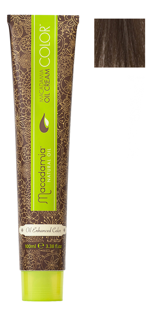 

Краска для волос Oil Cream Color 100мл: 6.1 Темный пепельный блондин, Краска для волос Oil Cream Color 100мл