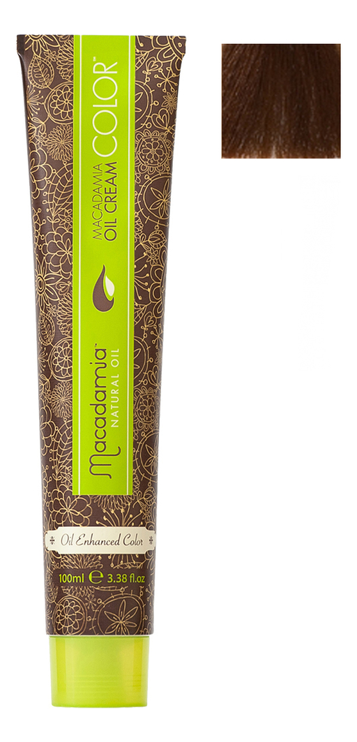 

Краска для волос Oil Cream Color 100мл: 7.35 Средний золотистый шоколадный блондин, Краска для волос Oil Cream Color 100мл