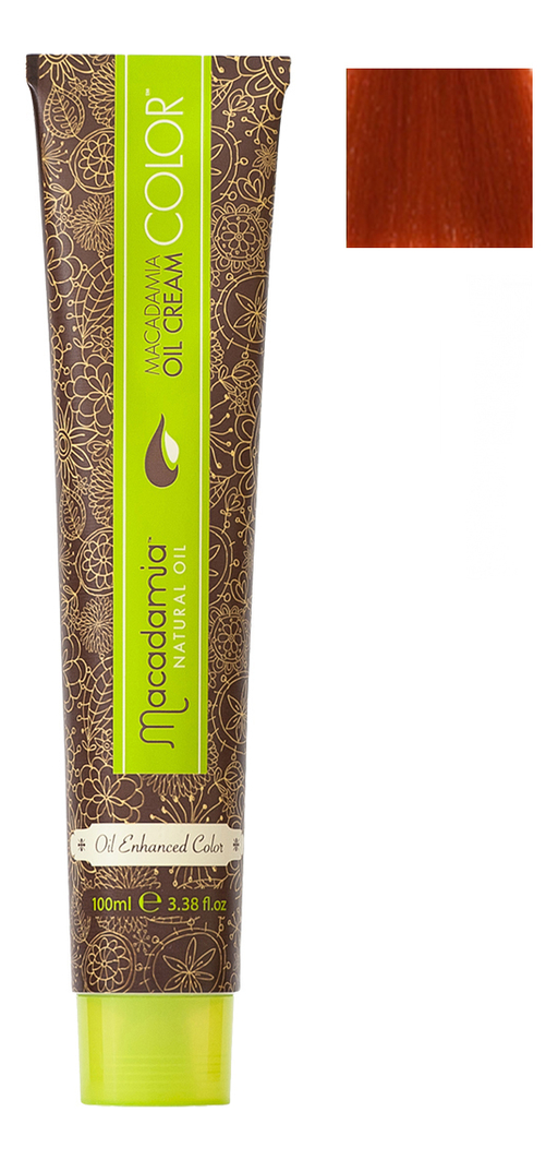 

Краска для волос Oil Cream Color 100мл: 7.446 Яркий медный красный средний блондин, Краска для волос Oil Cream Color 100мл