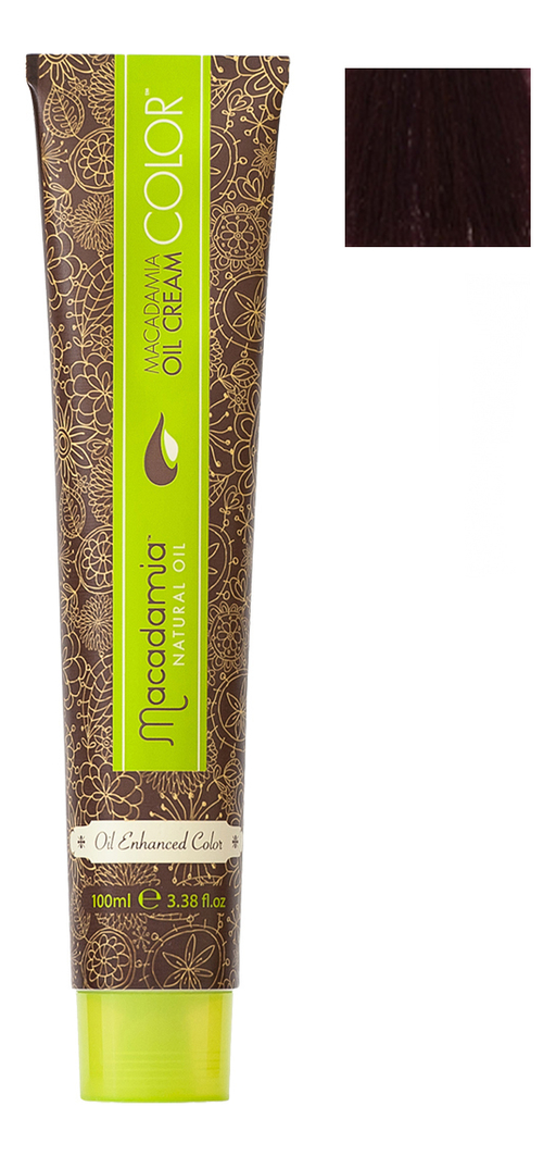 

Краска для волос Oil Cream Color 100мл: 7.55 Яркий красное дерево средний блондин, Краска для волос Oil Cream Color 100мл