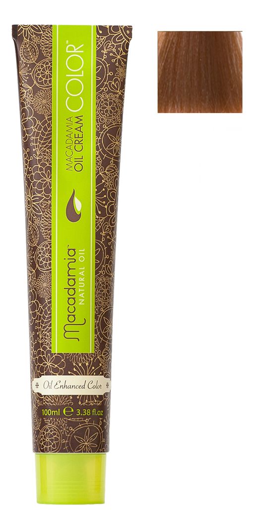 Краска для волос Oil Cream Color 100мл: 8.77 Экстра светлый шоколадный блондин