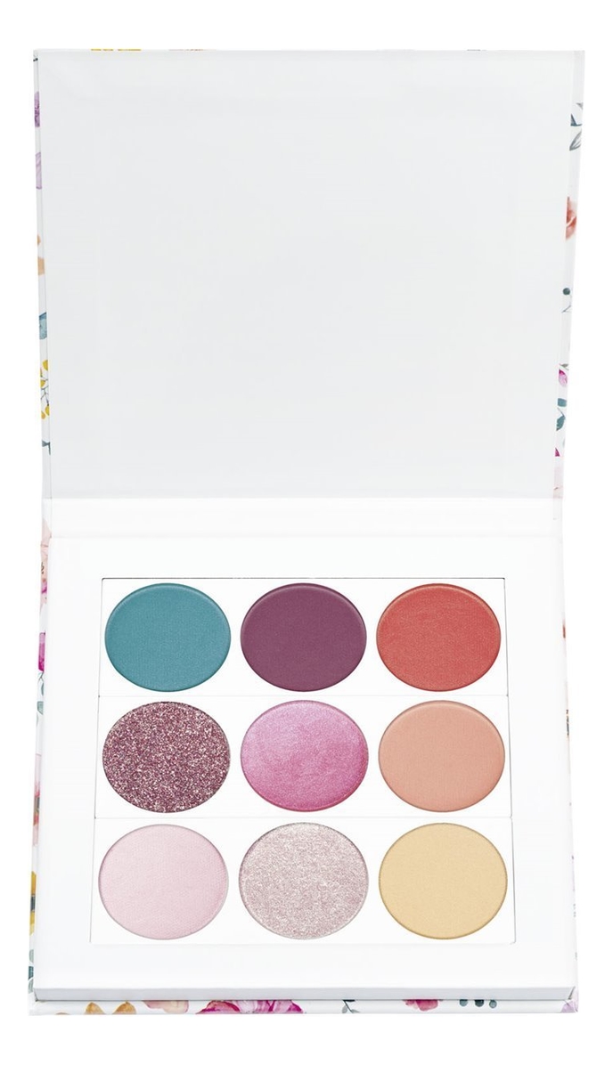 

Палетка теней для век Bloom Baby, Bloom! Eyeshadow Palette 7,2г: 01 Poppy-Ng Colours On Me!, Палетка теней для век Bloom Baby, Bloom! Eyeshadow Palette 7,2г