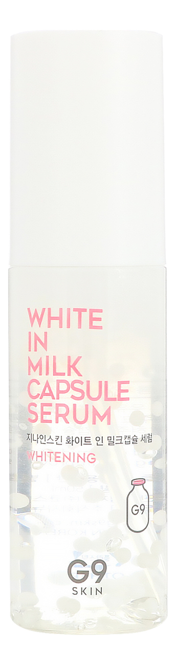 

Сыворотка для лица осветляющая с молочными протеинами White In Milk Capsule Serum 50мл