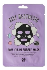 G9SKIN Тканевая маска для лица Self Aesthetic Pore Clean Bubble Mask 23мл