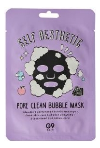 Тканевая маска для лица Self Aesthetic Pore Clean Bubble Mask 23мл