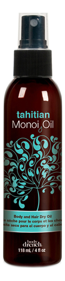 Масло-спрей таитянского монои для тела и волос Tahitian Monoi Oil Spray 118мл от Randewoo