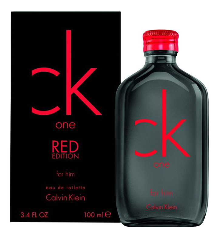 

Calvin Klein CK One Red Edition for Him: туалетная вода 100мл, Calvin Klein CK One Red Edition For Him