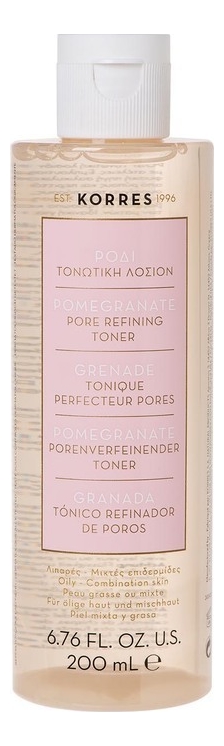 

Очищающий поры тоник для лица Pore Reffining Toner Pomegranate 200мл