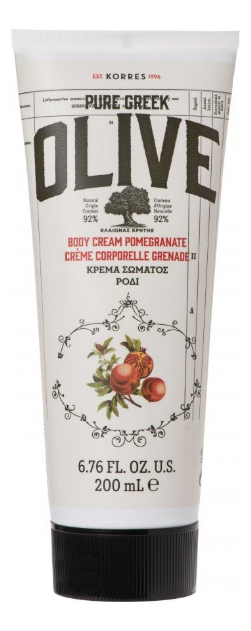 

Крем для тела Pure Greek Olive Body Cream Pomegranate 200мл (олива и гранат)