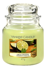 Yankee Candle Ароматическая свеча Lime & Coriander
