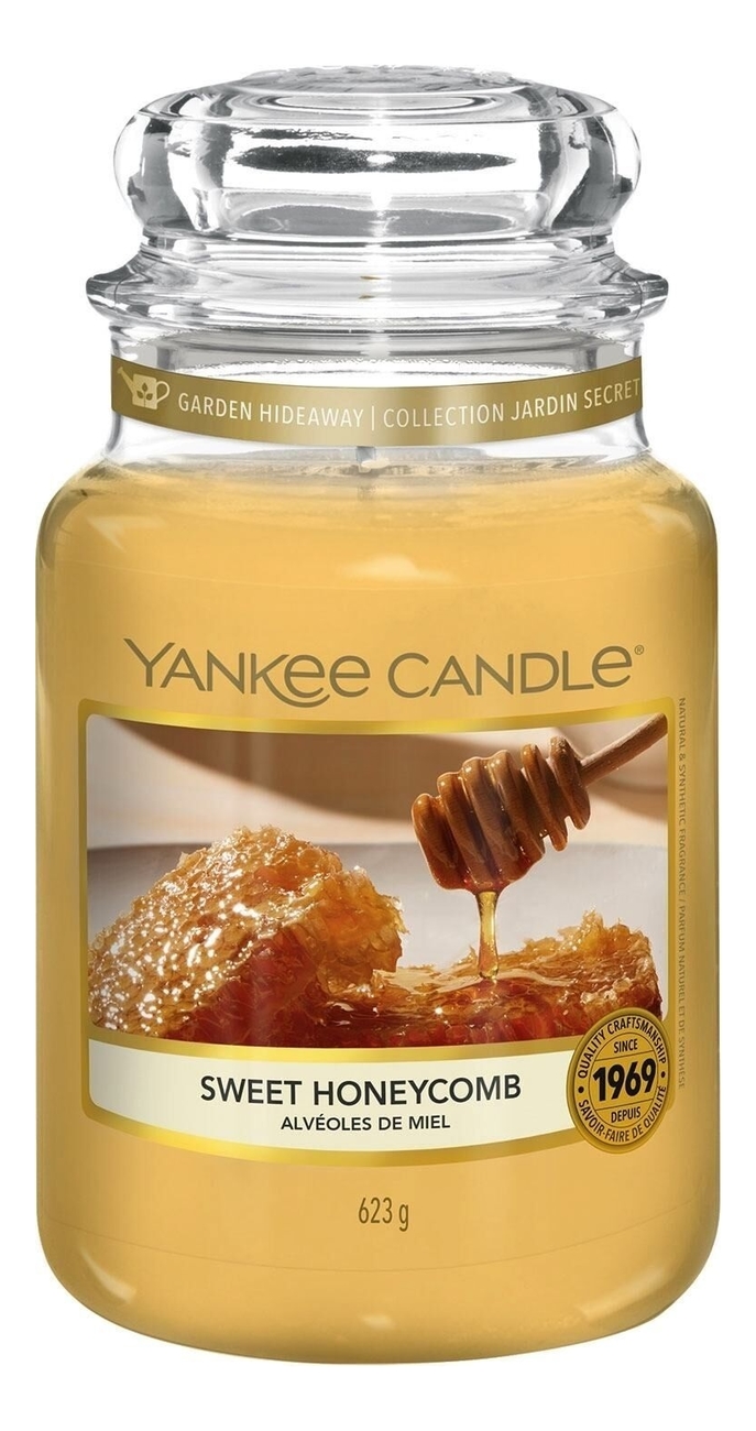 

Ароматическая свеча Sweet Honeycomb: Свеча 623г, Ароматическая свеча Sweet Honeycomb