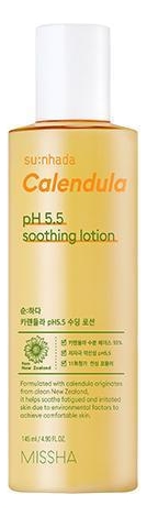 

Успокаивающий лосьон для лица с календулой Su:Nhada Calendula pH Balancing & Soothing Lotion 145мл