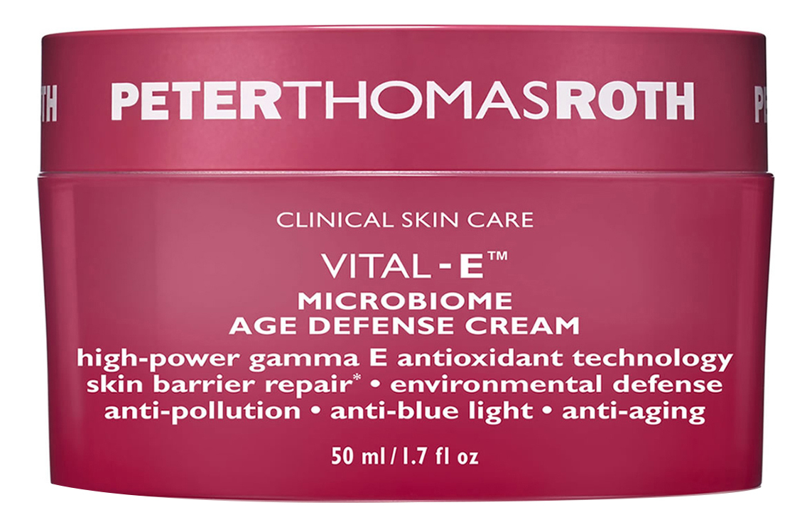 

Антивозрастной защитный крем для лица Vital-E Microbiome Age Defense Cream 50мл