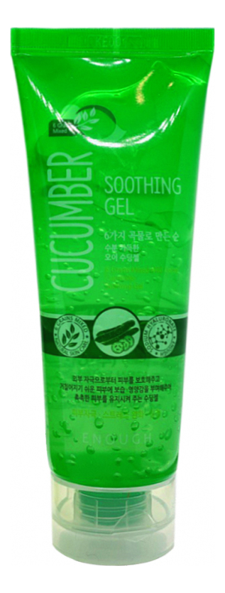 Гель для лица с огуречным соком 6 Mixed Cereal Cucumber Soothing Gel 100мл от Randewoo