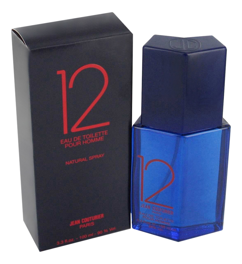 

12 Pour Homme: туалетная вода 100мл, 12 Pour Homme