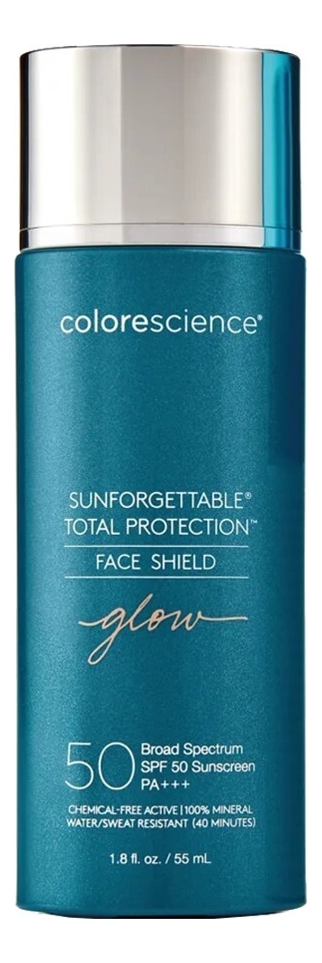 

Солнцезащитная эмульсия для лица Тотальная защита Sunforgettable Total Protection Face Shield SPF50 PA+++ 55мл: Сияющий, Солнцезащитная эмульсия для лица Тотальная защита Sunforgettable Total Protection Face Shield SPF50 PA+++ 55мл