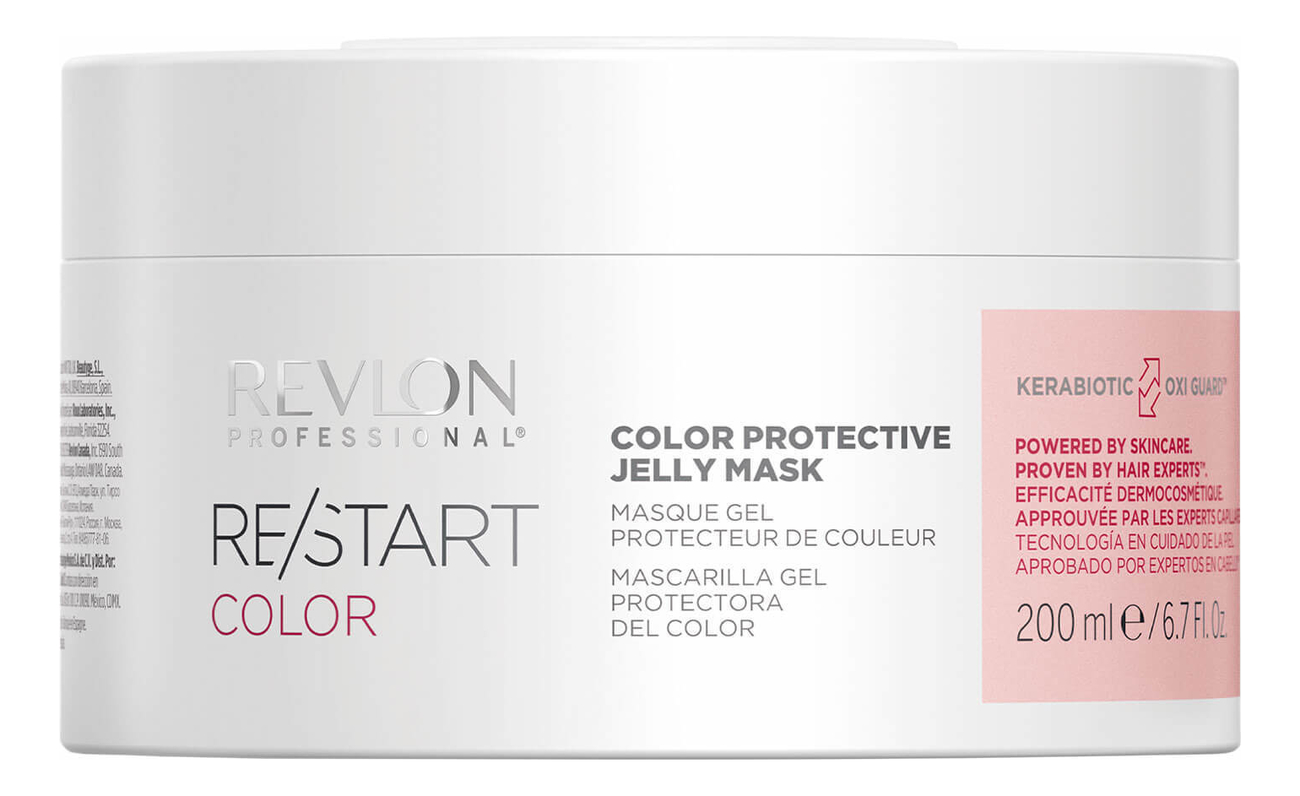 

Защитная гель-маска для волос Restart Color Protective Jelly Mask: Гель-маска 200мл, Защитная гель-маска для волос Restart Color Protective Jelly Mask